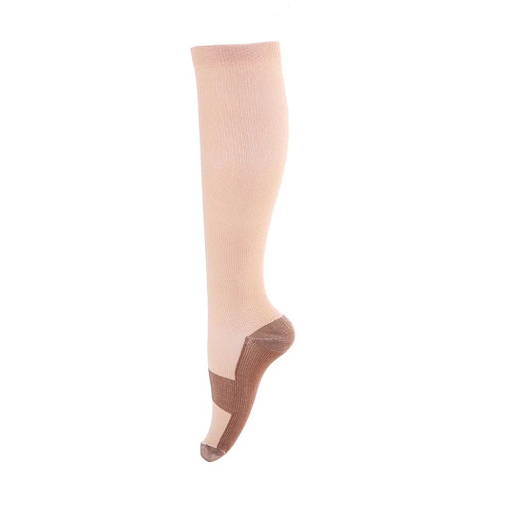 Unisex Anti-Fatigue Compression Sock Miracle Copper Toot Pain Relief Anti Fatigue Magic Socks Support Knee High Stocking BC0133 (3)