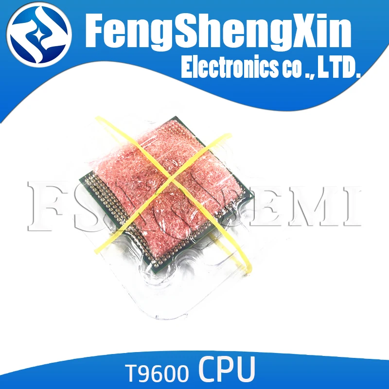 Процессор CPU Core 2 Duo T9600 6 Мб кэш-памяти/2 8 ГГц/1066/двухъядерный разъем 478 процессор
