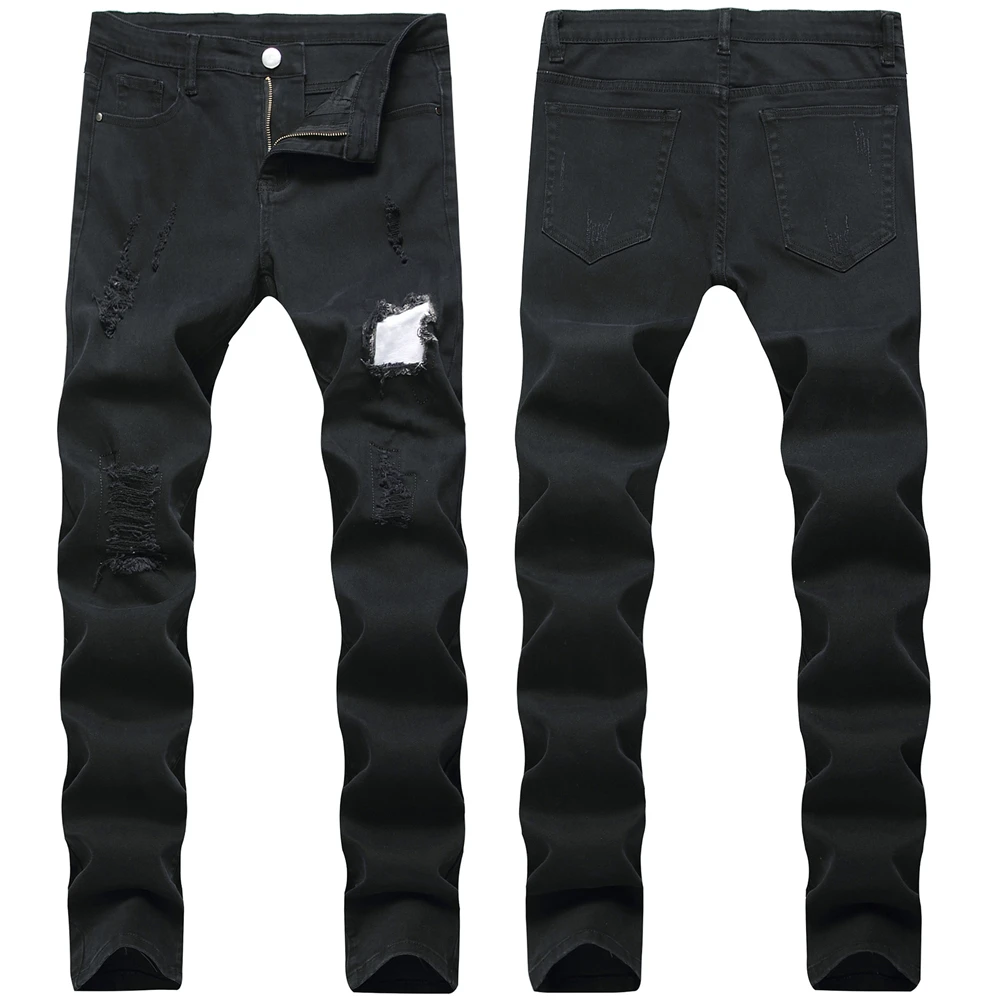 black jeans in store