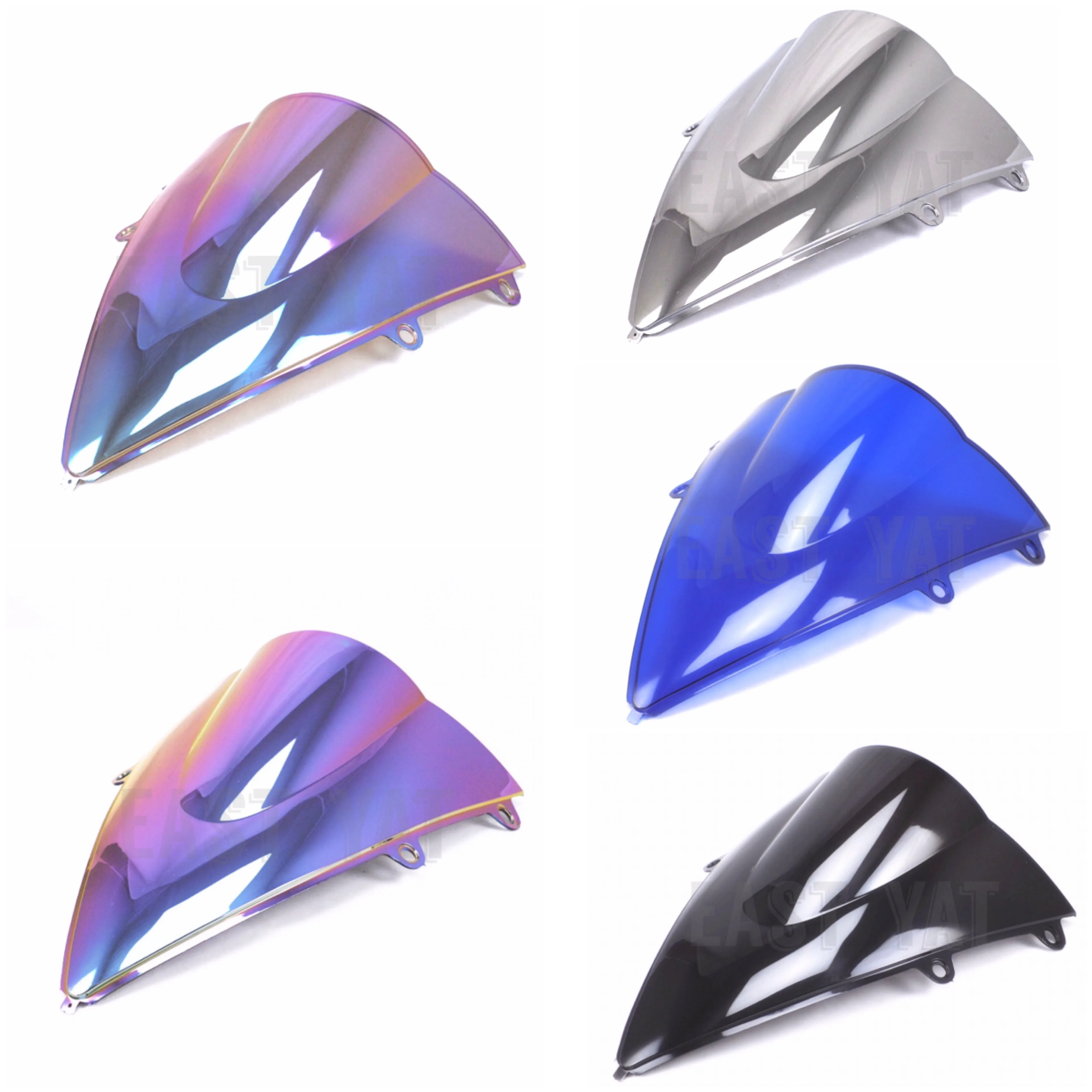 Motorcycle Double Bubble Windshield WindScreen Wind Screen For Honda CBR 1000 RR CBR1000 2012 2013 2014 2015 2016 | Автомобили и