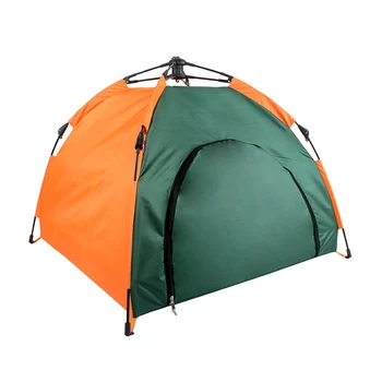 

Outdoor Pet Dog Tent Portable Waterproof Automatic Folding Dog Cats Kennel JS22