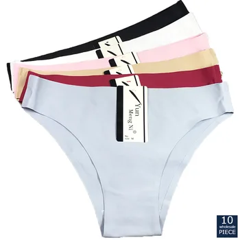 

1-10 PCS/Set Women's shorts Girls Panties Cotton Underwear Women's Panties Comfort Underpants Sexy Pantys Size M L XXL 89026