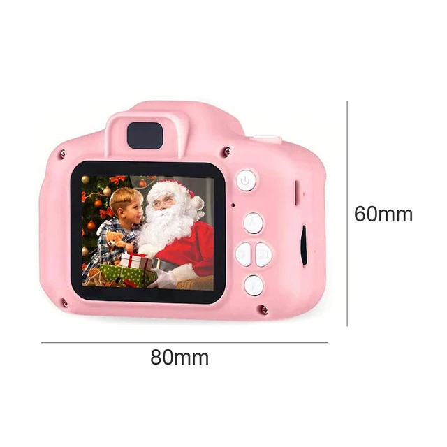 Kids Digital Camera Dual Lens 2 inch Touch Screen 1080P Mini Video Camera Photography Educational Toys Children Birthday Gifts 6