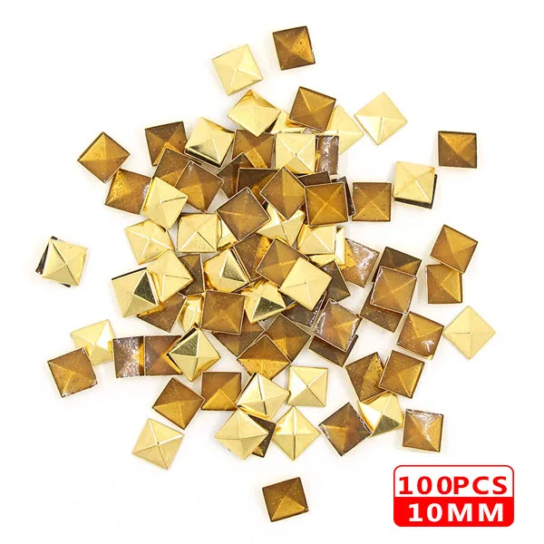 10MM Square Gold