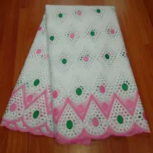 Африканская сетчатая кружевная ткань, Высококачественная элегантная нигерийская свадебная ткань кружевная 5 ярдов французский Тюль 901-3