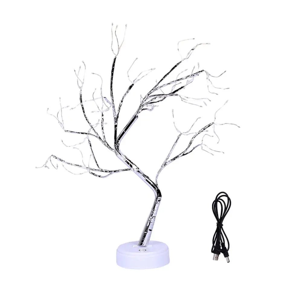 

Simulation LED Snow Bonsai Tree Light Copper Wire Tree Light Home Decoration Energy Saving and Elegant Night Light