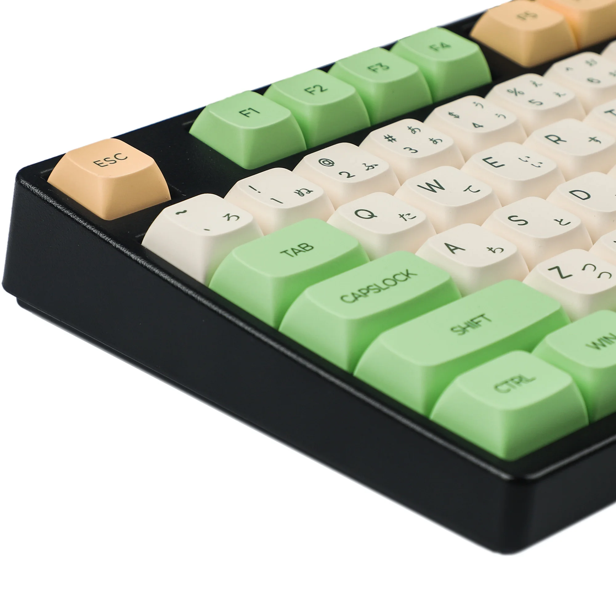 Zda Pbt Japonês Retro Keycaps Semelhante a Xda Keycap Corante Sub para Teclado Cereja mx 104 87 Gk61 96 84 Gk64 68 Sp64 Sp84 Tampas de Chave - Imagem 5