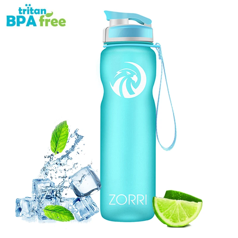 Бутылка для воды ZORRI бутылка без БФА модная спортивная скраб туризма и кемпинга