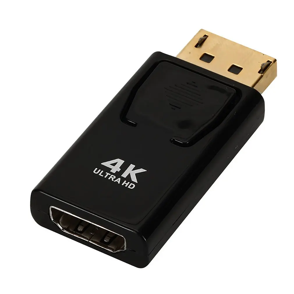 4K Dp к Hdmi-совместимый адаптер революционный Displayport с женским ПК ТВ проектором |