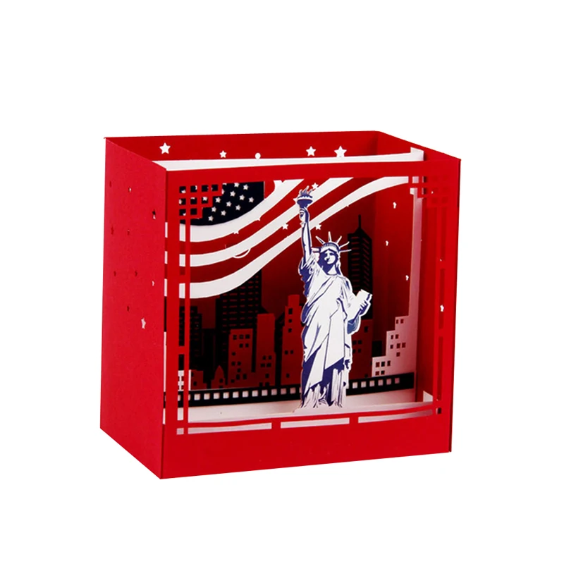  3D Pop Up New York Greeting Cards Christmas Birthday Valentine Invitation D08D - 4000357838357