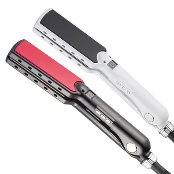 

LED Display Hard Titanium plates Flat Iron Straightening Irons Professional Styling Tools Hair Straightener for women