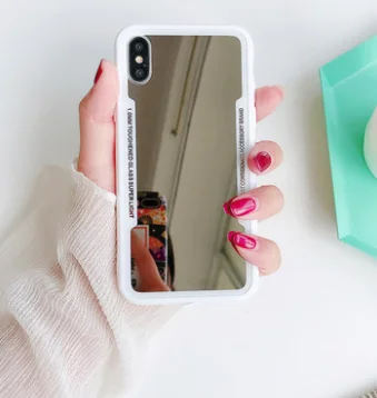Простой крутой защитный бампер для телефона для iPhone X XR 6 6s plus защитный чехол для iPhone Xs Max 7 8 plus анти-тепло чехол лето - Цвет: 002