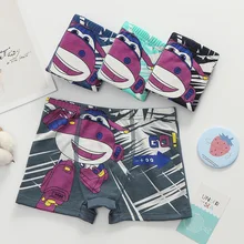 3 шт., нижнее белье для мальчиков, трусы-боксеры, Детские хлопковые трусы, детское нижнее белье, детские трусики, трусы для младенцев и подростков, От 2 до 9 лет