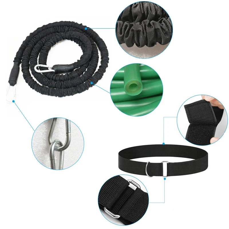 YGORTECH Entrainement Football Kit, Échelle de Rythme, Parachute de  Résistance, 20 Disques de Cônes, bandes de résistance pour les jambes, 4  haies réglables, corde à sauter, Accessoire Sport Fitness : :  Sports