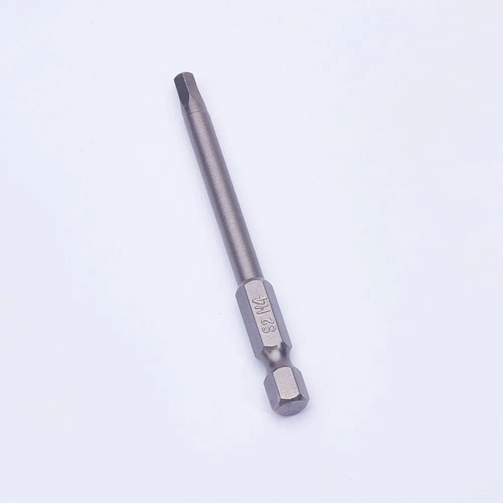 Utoolmart Прочный 5 шт. 1/" шестигранный хвостовик наконечник Магнитная отвертка Биты S2 Шестигранная Отвертка Набор 75 мм длина