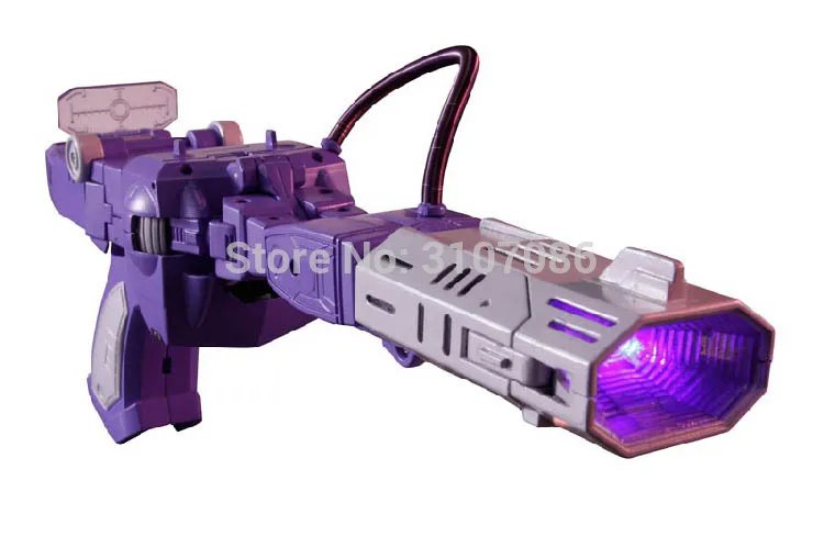 G1 Shockwave MasterPiece с светильник трансформация MP-29 KO Коллекция фигурка Робот Игрушки