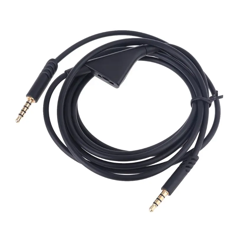 

Earphone Cable Audio Line Cord with Tuning Volume Control Function for Lo-gitech A10 A40 Headset