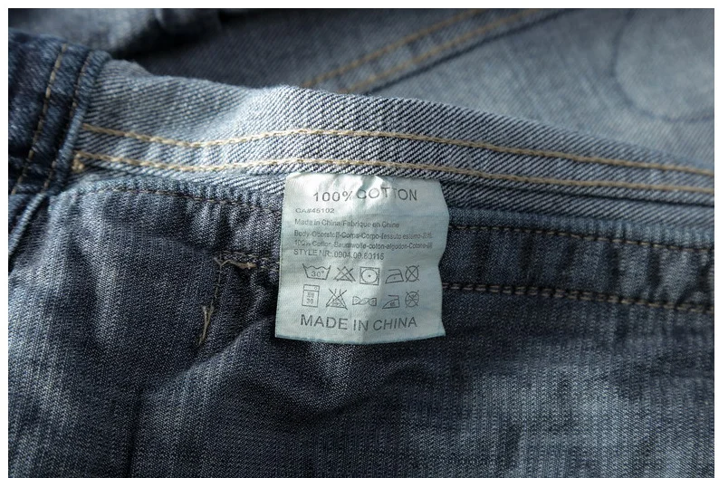 BONJEAN весна осень Мужская джинсовая куртка мода Slim Fit винтажные джинсы патч дизайн ковбой пальто Верхняя одежда Прямая
