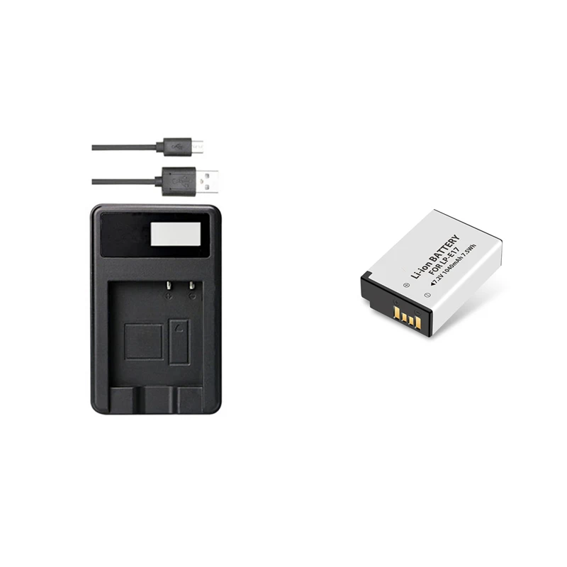 LP-E17, LPE17 аккумулятор+ USB зарядное устройство для Canon EOS RP, 77D, Rebel T6i, T7i, 750D, EOS Rebel T6s, 760D, M3, EOS 800D, Kiss X9i