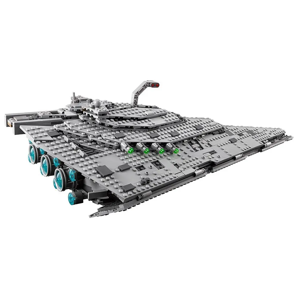 1457pcs First Order Star Destroyer Model Starwars Building Blocks Bausteine75190 1457pcs First Order Star Destroyer Model Starwars Building Blocks Bausteine75190