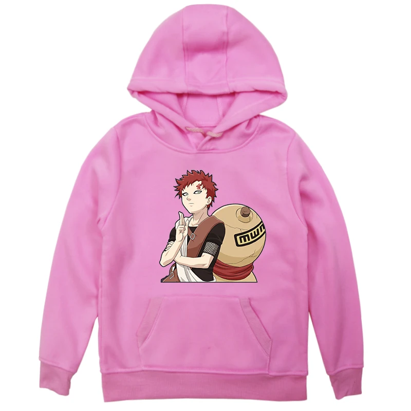 Hoodies 6 Модный Детский свитер с принтом Наруто для мальчиков и девочек; сезон осень-зима; утолщенные повседневные кофты толстовки; детский пуловер с длинными рукавами - Цвет: Hoodies 6