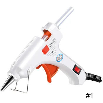 

Mini Hot Melt Glue Machine with 20pcs Glue Sticks Flexible Trigger for DIY Small Craft Projects HUG-Deals