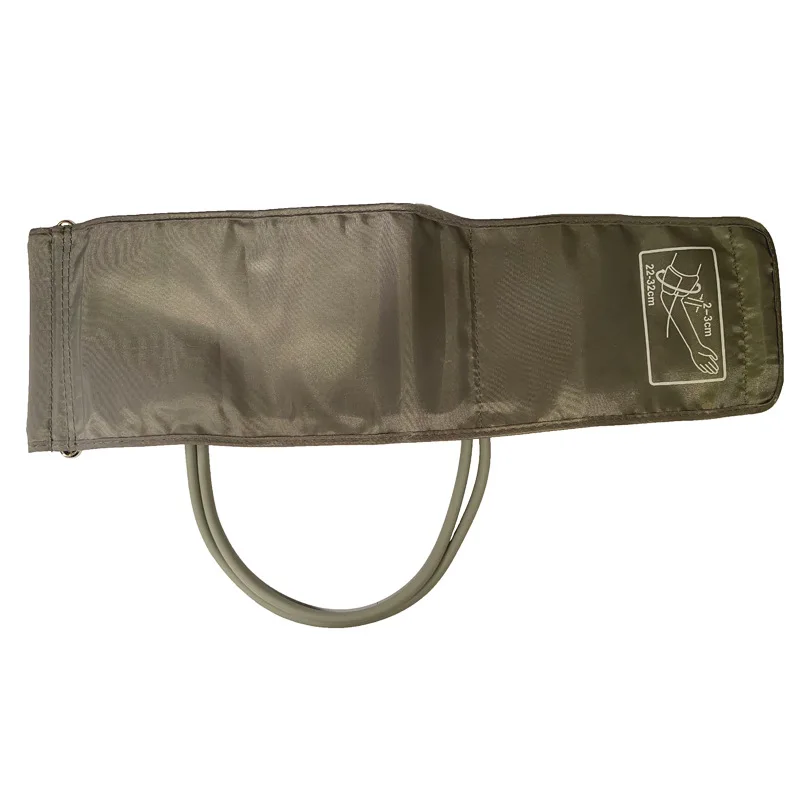 Adult Manual Arm Blood Pressure Monitor Cuff Belt Double Tube Mercury Sphygmomanometer Upper Sleeve Tonometer 22-32cm | Красота и