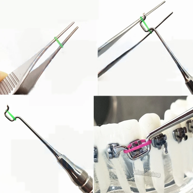 

1 Pcs High Quelity Dental Orthodontic TWIRL-ON Module Ligature Tie Placer Placement Convinient Usage Tool