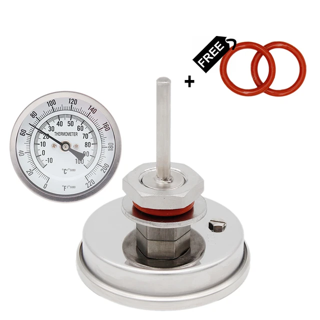 Kettle Thermometer 2.5 Prob - Beer Making Equipment - Buy Beer