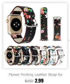 Кожаный ремешок для Apple Watch 38mm 42mm стоп-сигнал синий желтый мужской женский браслет на ремешок для iwatch 1 2 3 4