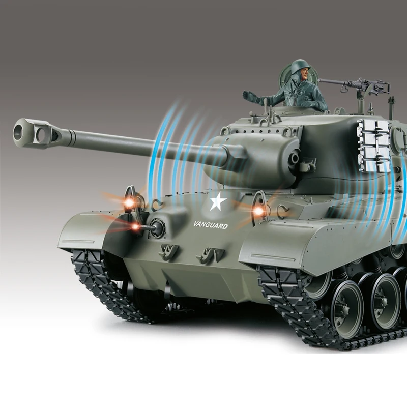 1:16 U.S.A M2" Першинг" RC тяжелый танк M26 Першинг Танк 3838 статическая модель без RC системы