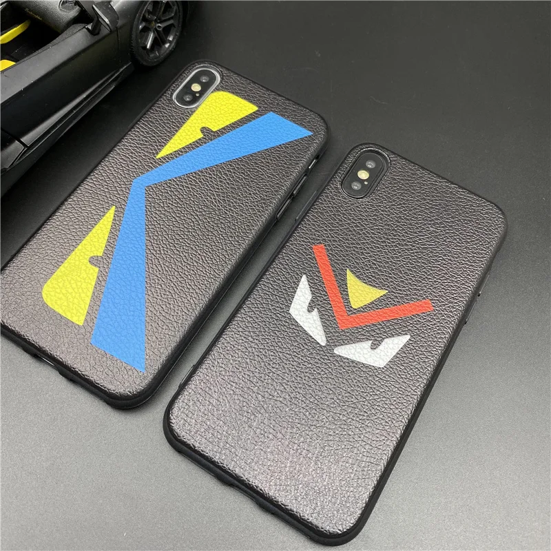 

France brand F soft case for iphone 11 PRO XS MAX X XR 8 7 6 6S plus silicone phone cover matte fashion Devil eye coque fundas