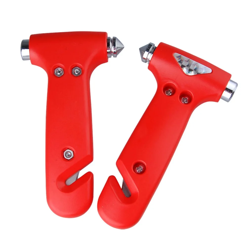 Hot sale Useful Safety Hammer Glass Breaker Hammer Seat Belt Cutter Emergency Safety Life-Saving Tools