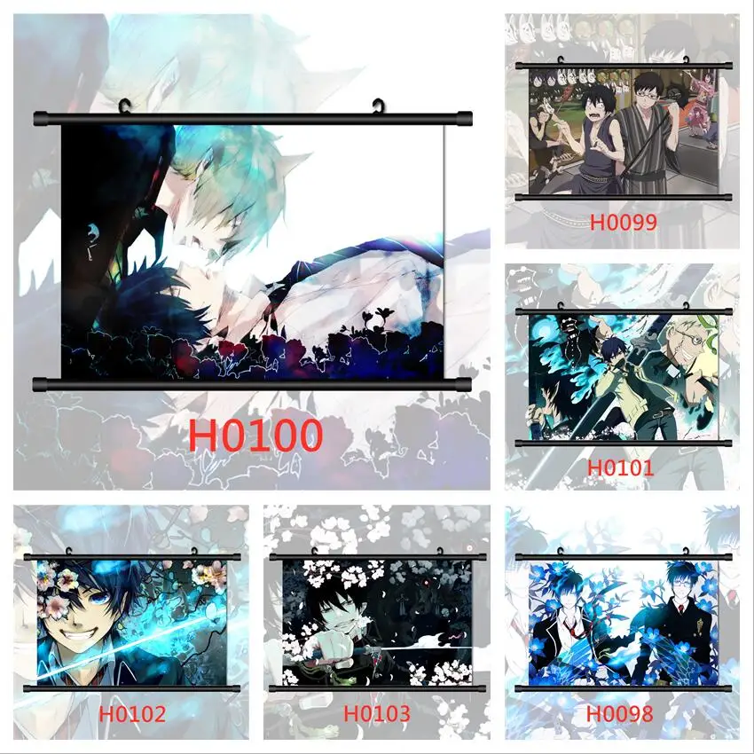 Blue Exorcist Okumura Yukio Rin HD Canvas Print Wall Poster Scroll Room Decor 