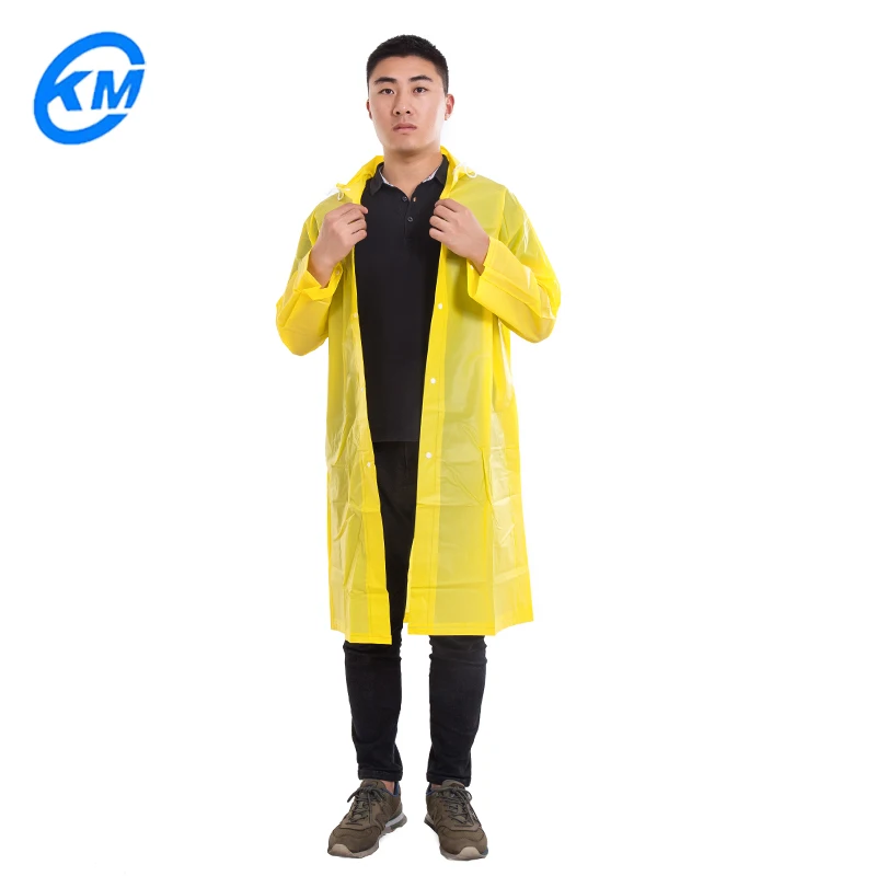 

Fashion EVA raincoat for hiking long rain poncho with backpack