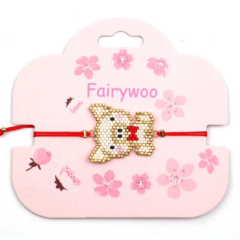 Женский браслет из свиной свинки FAIRYWOO милые браслеты с подвесками аксессуары
