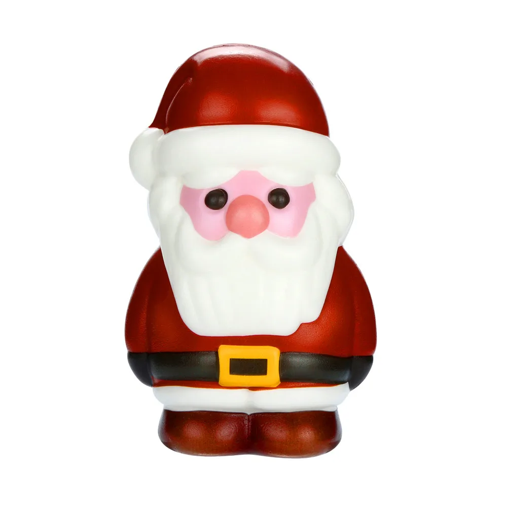 Squishies Kawaii Рождественская игрушка медленно поднимающийся крем Ароматические игрушки для снятия стресса мультфильм Kawaii антистресс забавные подарки для детей