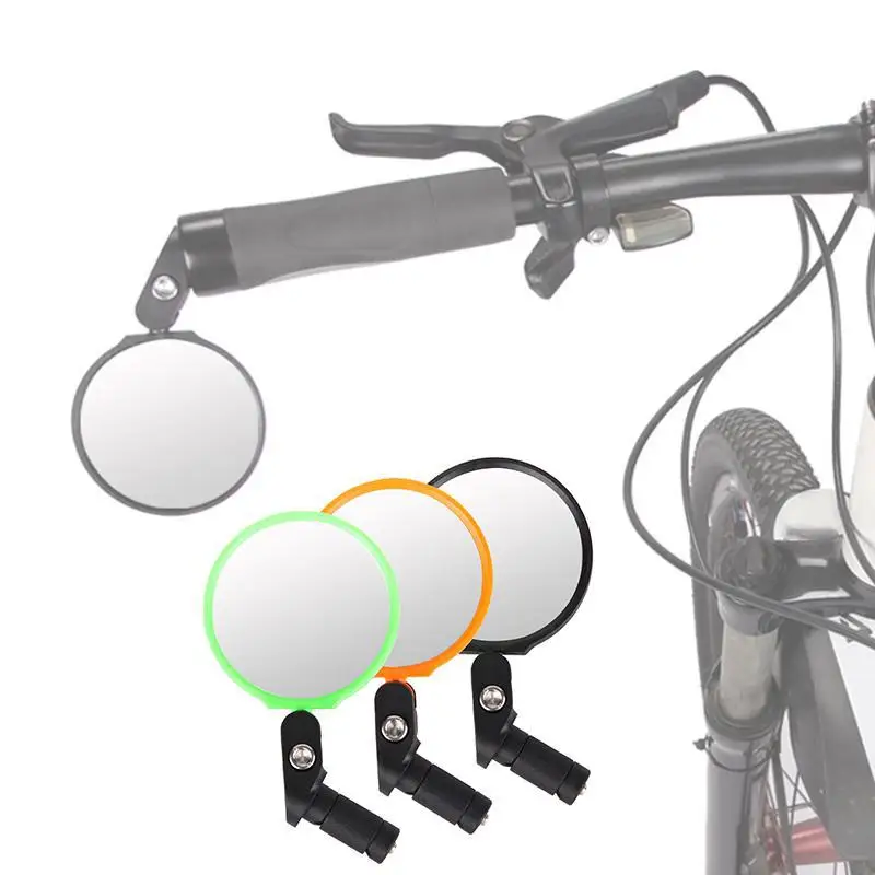 

Flexible Bike Rearview Mirror Mountain Road Adjustable Cycling Rear Clear View Mirror For Bicycle Accessories Back Mirrors