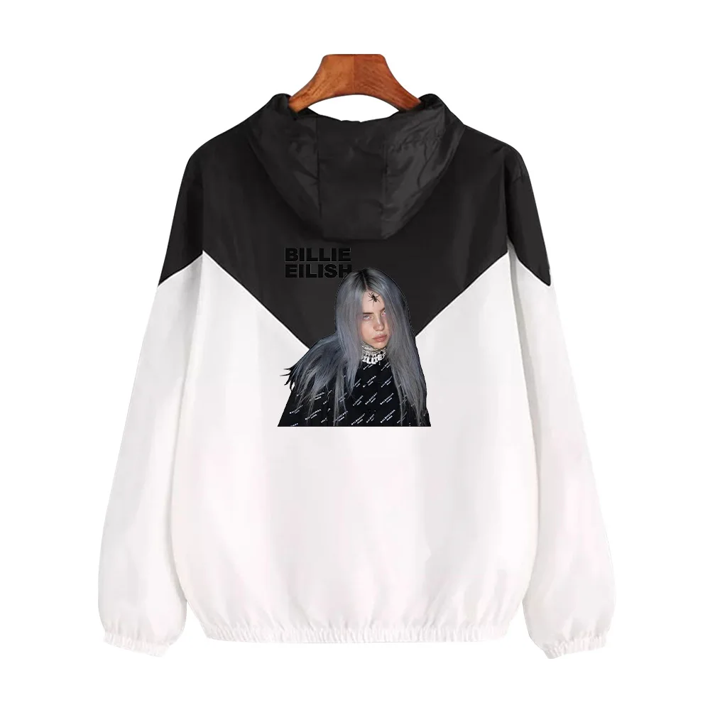Рубашка Billie Eilish, толстовка с капюшоном, куртка, женские модные толстовки, ветровка, пальто, одежда, Elish, английский стиль, 4xl, новинка, толстовка с капюшоном, толстовка для девочек