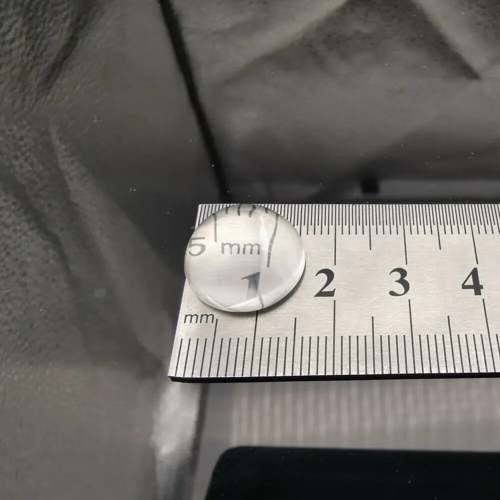 Выпуклая линза диаметром 16 мм фокусное расстояние 10 мм образец K9 оптическое стекло