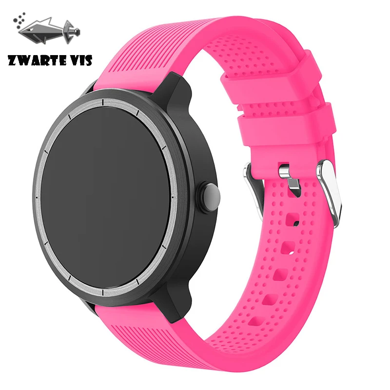 

For Garmin Vivo Active3 Smart Watch Strap Solid Silicone Watch Strap Fashion Casual For Garmin Vivo Active3 Smart Watch Strap