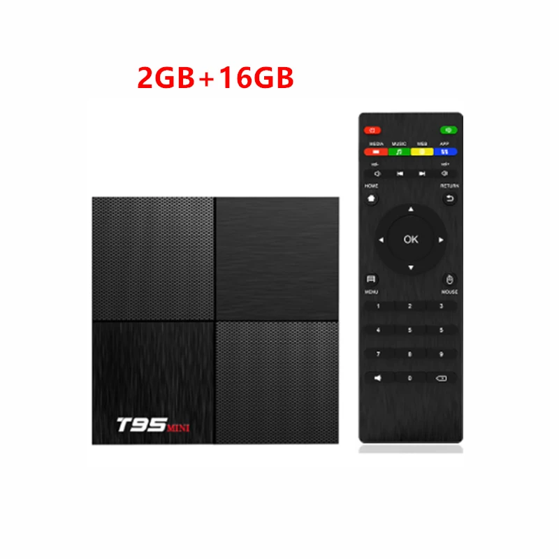 2GB16GB 6K T95 Мини Android 9,0 Смарт ТВ приставка Allwinner H6 Поддержка 2,4 ГГц WiFi 2 Гб 16 Гб четырехъядерный ТВ приставка PK TX6 медиаплеер X96mini - Цвет: 2GB16GB