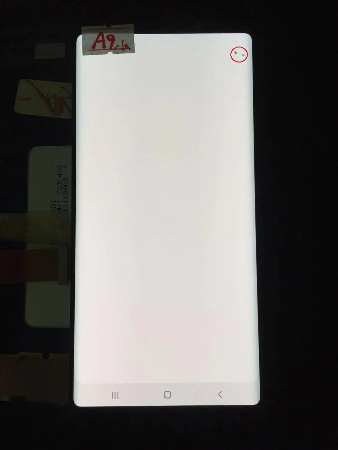AMOLED дисплей для SAMSUNG Galaxy NOTE9 lcd N960 N960F дисплей сенсорный экран Запасные части - Цвет: NO.A9