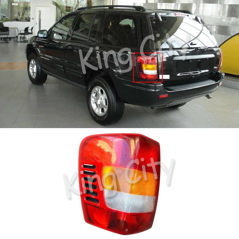 CAPQX для Jeep Grand Cherokee 2001-2004 задний тормоз светильник задний светильник хвост светильник taillamp задний фонарь фары