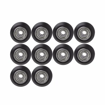 

10Pcs/Set 3D Printer Parts Mini Dual V Slot Wheel Kit High Tolerance For Precise V-Slot Profile