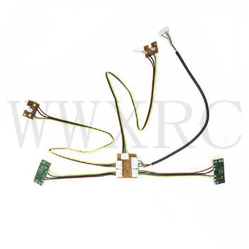 MN  ׷̵ Ƽ LED Ʈ, MN45 MN77 MN90 MN96 MN99S 1/12 RC ڵ, 6 