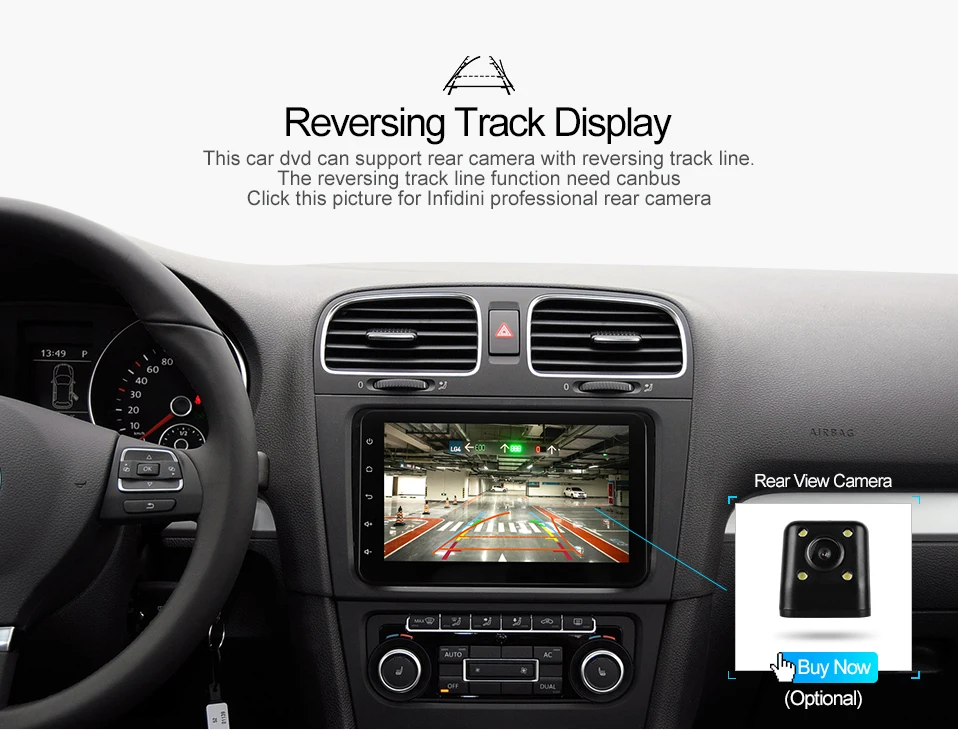 Flash Deal EU/RU Warehouse CDZ8060 2G android 9.0 car dvd player for VW polo golf passat tiguan skoda yeti superb rapid for skoda gps navi 14