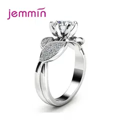 Новые модные женские модные серебряные обручальные кольца 925 пробы кольцо для женщин Высокое качество ювелирные аксессуары Бесплатная