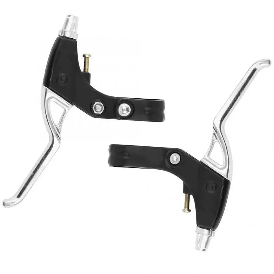 

1 Pair Bicycle Brake Handles Aluminum Lightweight Bike Brake Levers Outdoor Mountain Road Cycling Replacement Parts