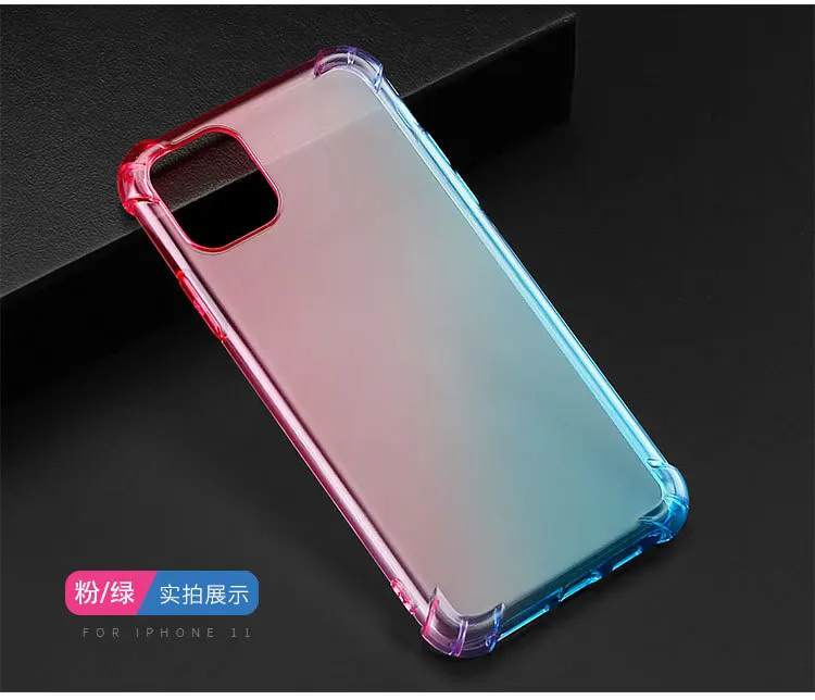 Graient чехол для телефона iPhone 11 XS Max Мягкий силиконовый чехол для iPhone 6 s 7 8 X XS XR чехол 6 s 7 8 Plus